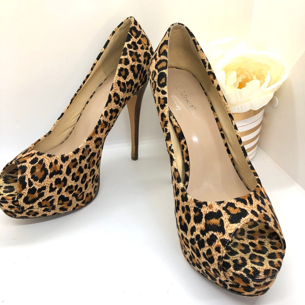 HOST PICK!! 2 Lips Too • Leopard  Heels • Pumps